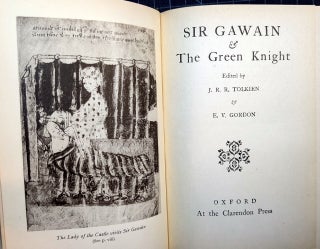 SIR GAWAIN & THE GREEN KNIGHT. Edited by J.R.R. Tolkien & E.V. Gordon.