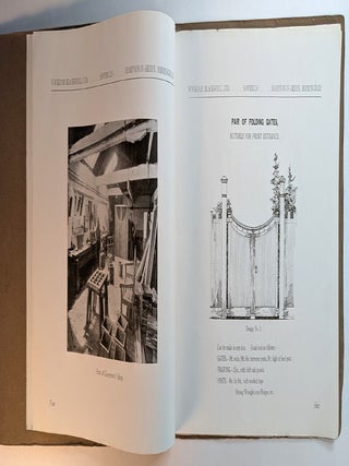 CATALOGUE OF GATES, FENCING, AND OTHER MANUFACTURED GOODS. WYCKHAM BLACKWELL, Ltd., Sawmills, Hampton-in-Arden, Birmingham.