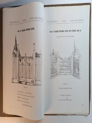 CATALOGUE OF GATES, FENCING, AND OTHER MANUFACTURED GOODS. WYCKHAM BLACKWELL, Ltd., Sawmills, Hampton-in-Arden, Birmingham.