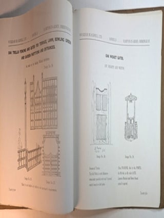 CATALOGUE OF GATES, FENCING, AND OTHER MANUFACTURED GOODS. WYCKHAM BLACKWELL, Ltd., Sawmills, Hampton-in-Arden, Birmingham.