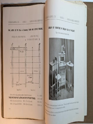 CATALOGUE OF GATES, FENCING, AND OTHER MANUFACTURED GOODS. WYCKHAM BLACKWELL, Ltd., Sawmills, Hampton-in-Arden, Birmingham.