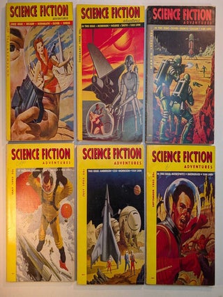 Item #314246 SCIENCE FICTION ADVENTURES Magazine. The First Six Issues. SCIENCE FICTION ADVENTURES
