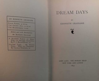 DREAM DAYS. Evelyn Waugh's Family Copy.