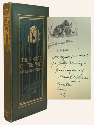 Item #314386 THE KINDRED OF THE WILD. A Book of Animal Life. With Many Illustrations by Charles...