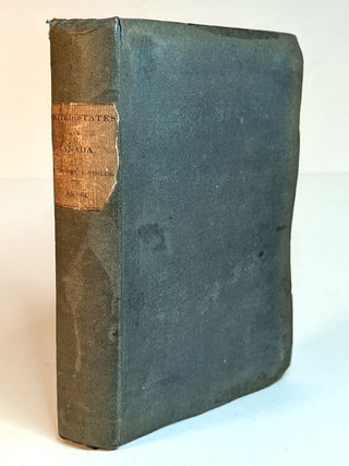 Item #314423 OBSERVATIONS ON PROFESSIONS, LITERATURE, MANNERS, AND EMIGRATION, IN THE UNITED...
