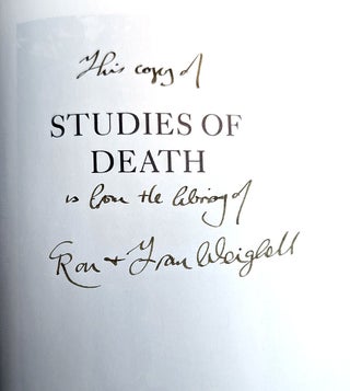 STUDIES OF DEATH. Stories. Ron Weighell's Copy.
