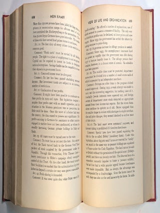MEIN KAMPF, by Adolf Hitler. Complete and Fully Unabridged. FULLY ANNOTATED.