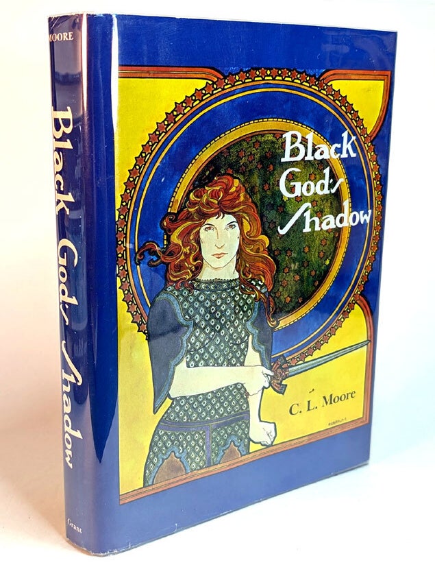 Item #314525 BLACK GOD'S SHADOW. Illustrated by Alicia Austin. Signed by the Author and the Publisher. C. L MOORE.