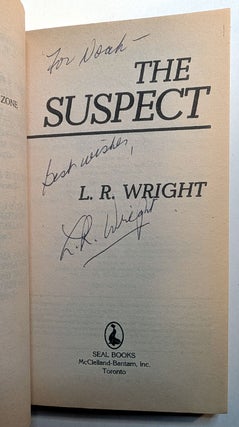 THE SUSPECT, Inscribed by the Author.