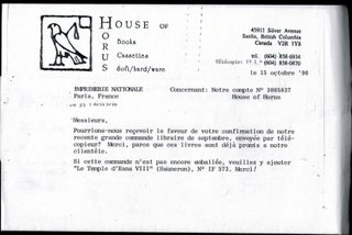 CATALOGUE DES PUBLICATIONS.