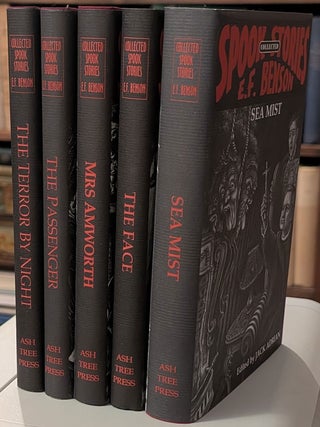 Item #314594 THE COLLECTED SPOOK STORIES OF E.F. BENSON. Five Volumes, comprising THE TERROR BY...