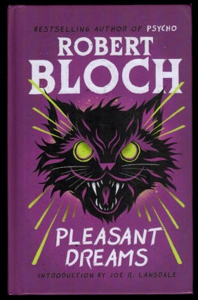 Item #314637 PLEASANT DREAMS - Nightmares. Robert BLOCH