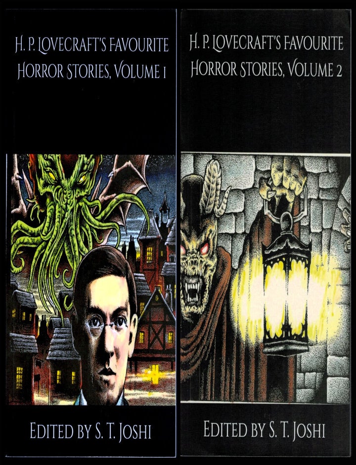 Item #314644 H.P. LOVECRAFT'S FAVOURITE HORROR STORIES, Volumes One and Two. Edited by S.T. Joshi. H. P. JOSHI LOVECRAFT, S. T.