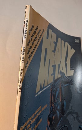 HEAVY METAL MAGAZINE. April 1977, the First Issue