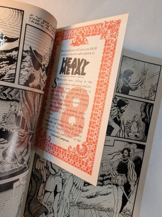 HEAVY METAL MAGAZINE. April 1977, the First Issue