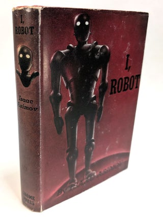 I, ROBOT. Signed by the Author, along with the Invitation to the Launch Party, Dec 2nd, 1950. Isaac ASIMOV.