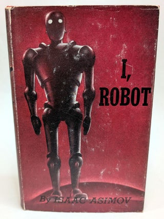 I, ROBOT. Signed by the Author, along with the Invitation to the Launch Party, Dec 2nd, 1950.