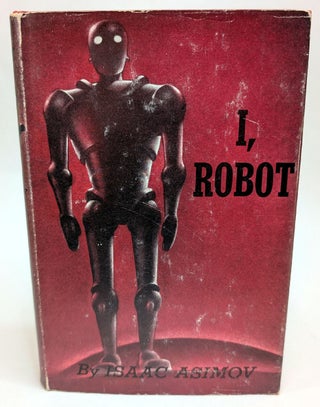I, ROBOT. Signed by the Author, along with the Invitation to the Launch Party, Dec 2nd, 1950.